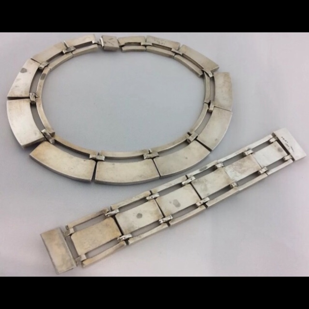 Vintage Sterling Sterling Silver 950 Set - Picture 4 of 8
